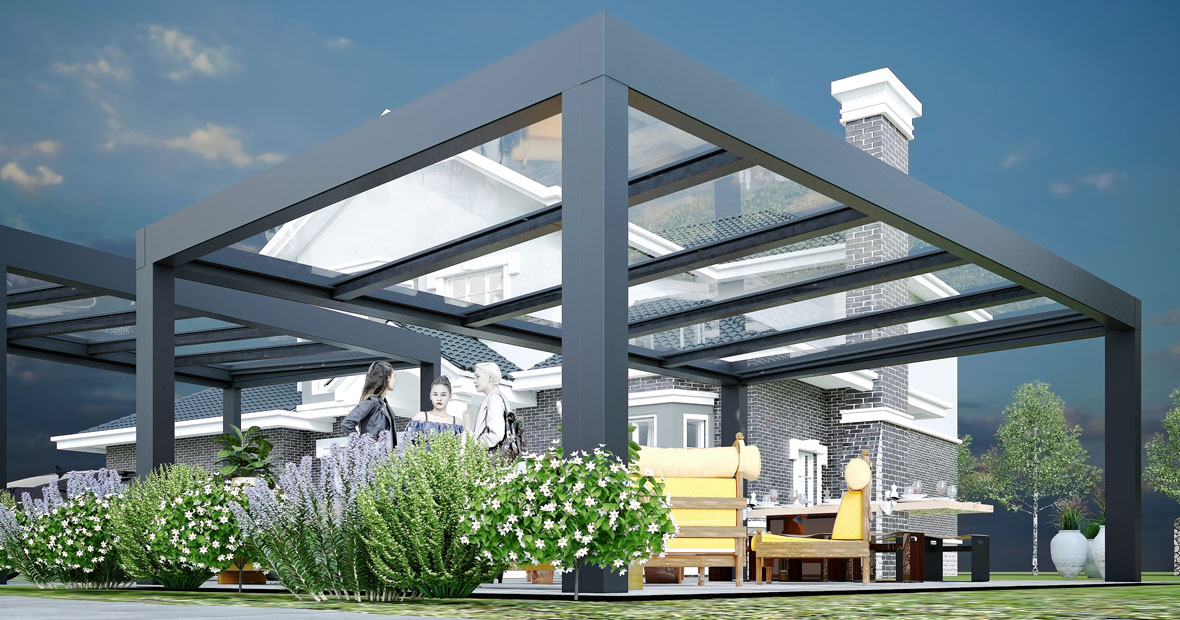 pergola bioclimatique