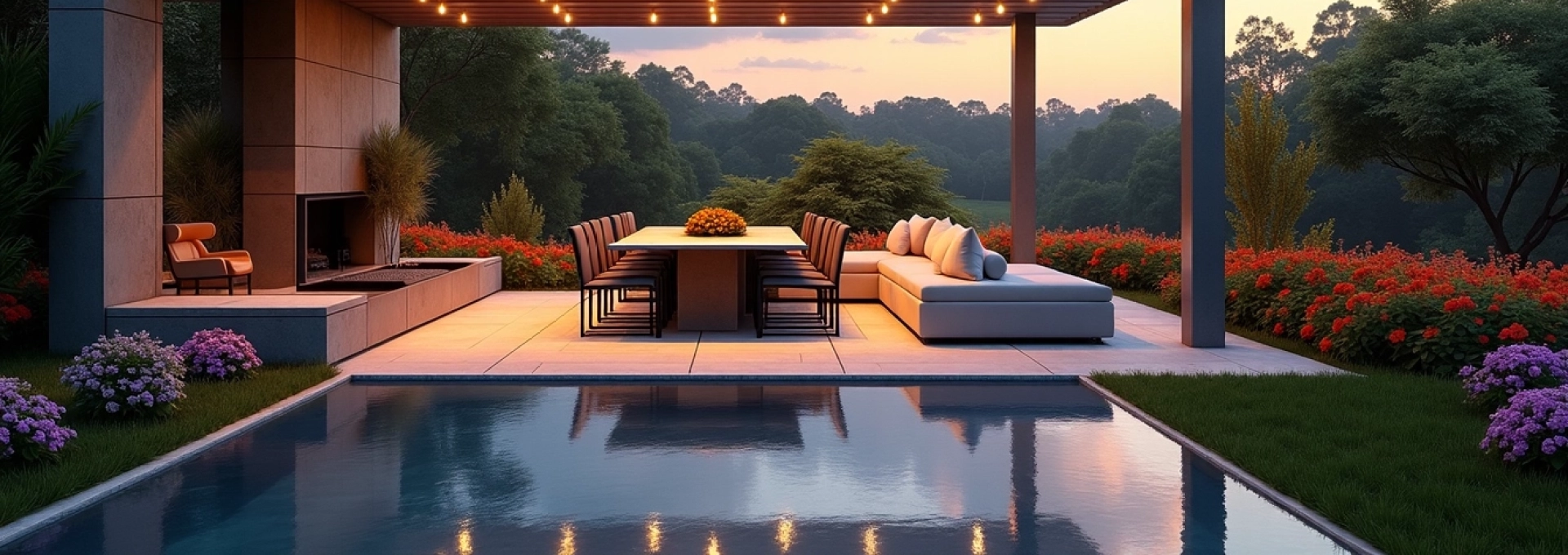 Pergola bioclimatique design